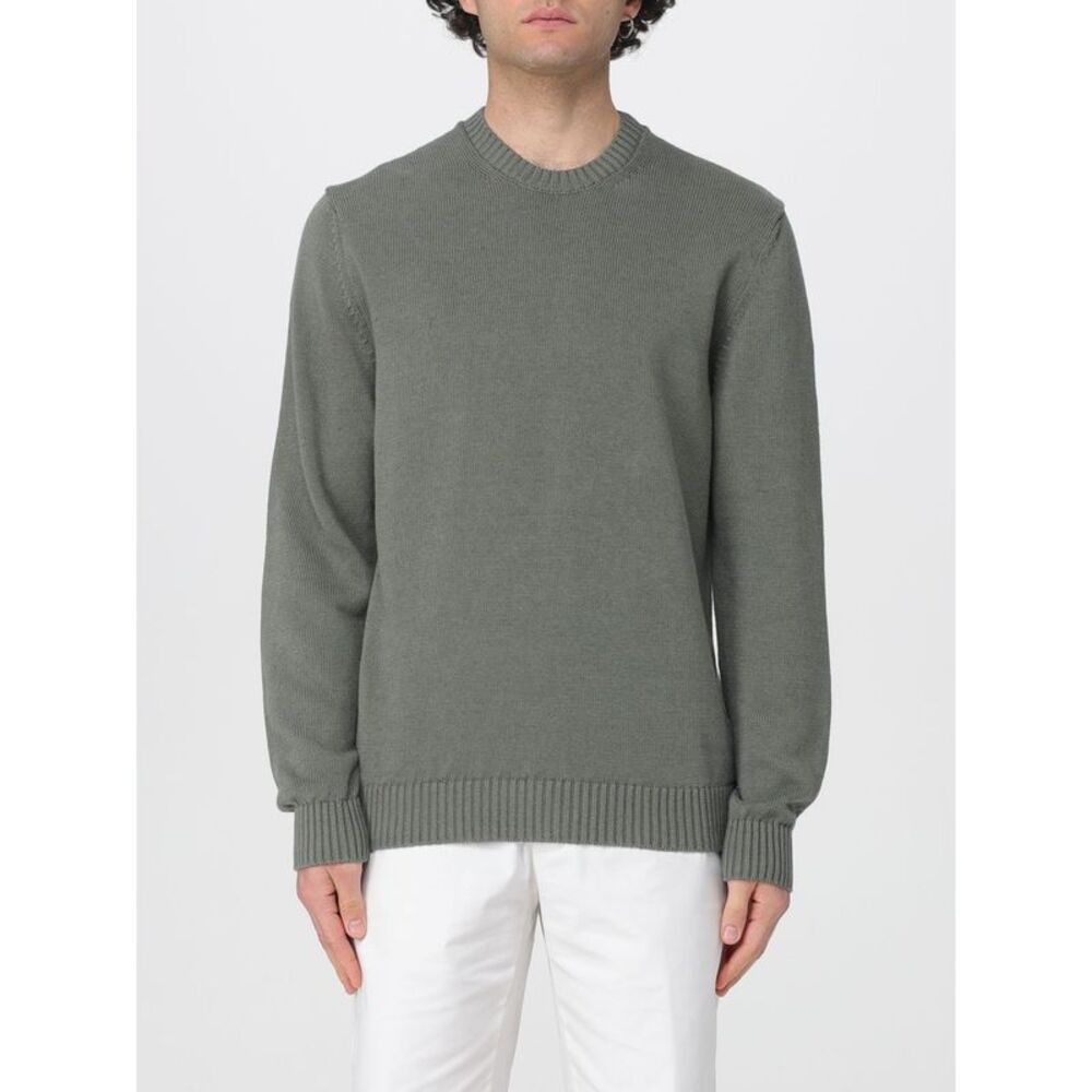 Zanone Men Linen And Cotton Sweater Zanone